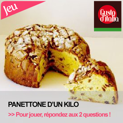 Gagnez un Panettone artisanal de pâtissier !
