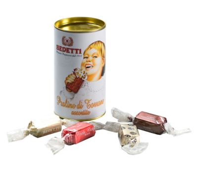 artbedtortub100big Mini nougats artisanaux en tube cadeau