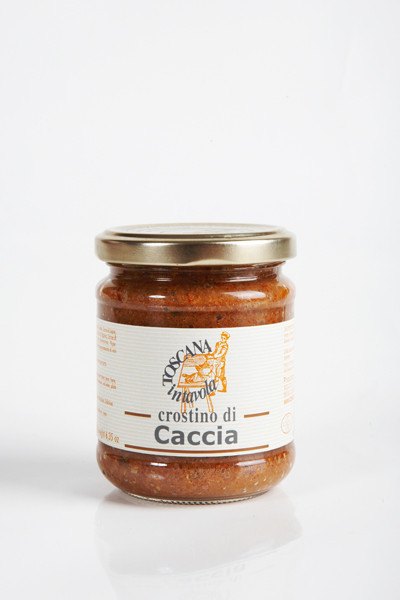 arttostcca180big Pâté de Toscane "Crostino di caccia"