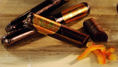 artvencigor100big Cigare chocolat/orange Venchi