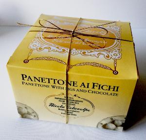 Panettone artisanal figues et chocolat